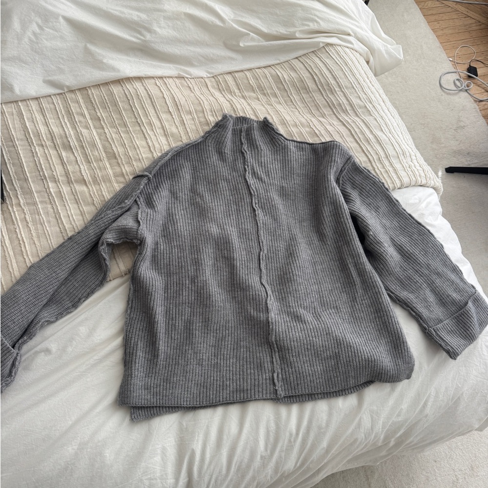 Princess Polly Gray Knit Top